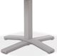 Telescope Casual 36" Square Dining Height Pedestal Table without Hole-1