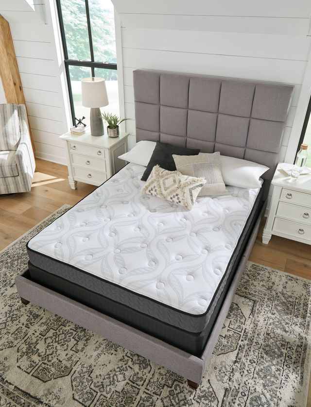 Sierra Sleep® by Ashley® 8" Bonnell Hybrid Firm Tight Top Queen Mattress in a Box-9