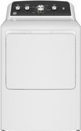 GE® 7.2 Cu. Ft. White Electric Dryer