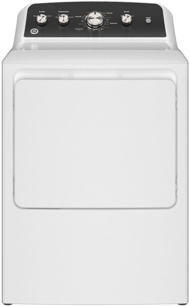 GE® 7.2 Cu. Ft. White Electric Dryer | Appliance Discounters | South ...