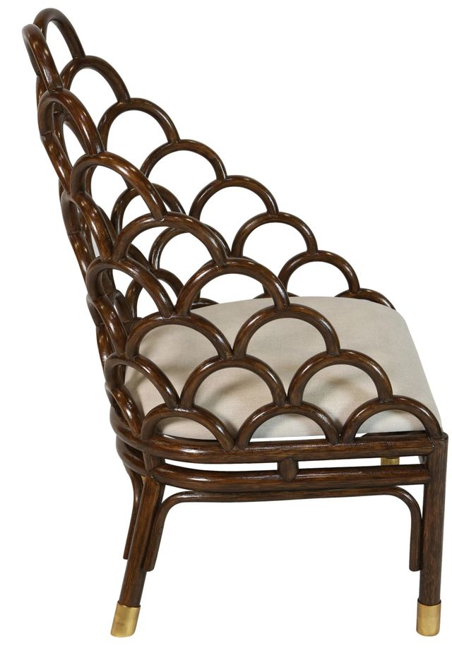 Stylecraft Tamara Day Dark Walnut Dining or Lounge Chair-3