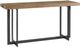 Intercon Eden Rustic Dune Sofa Bar Table with Black Base-0