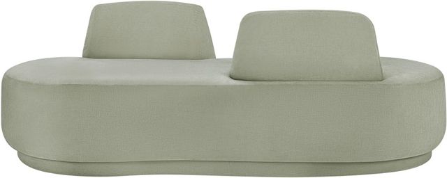 Meridian Furniture Argyle Mint Chenille Fabric Chaise-2