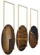 StyleCraft 3-Piece Horizon Sun Dimensional Wall Art Set-1