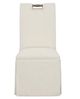 Fairfield® Customizable Entree Dining Pull Tall Back Skirted Dining Chair with Mica Legs-1
