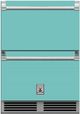 Hestan® GRF Series 24" 5.2 Cu. Ft. Turquoise Outdoor Refrigerator and Freezer Drawer-0