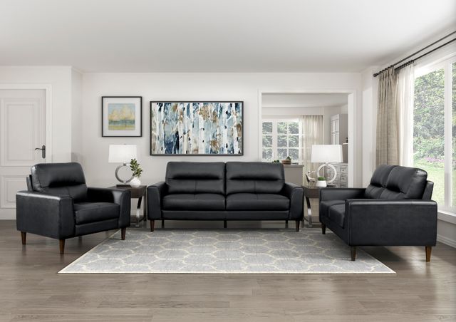 Homelegance® Lewes Black Accent Chair-1