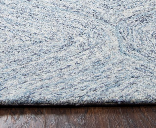 Rizzy Home Brindleton Blue 2'6" x 8' Runner Rug-3