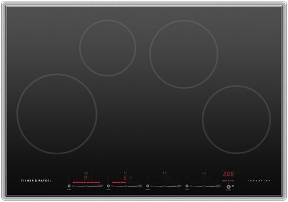 Fisher & Paykel Series 9 Professional 30" Black Glass Induction Cooktop-0