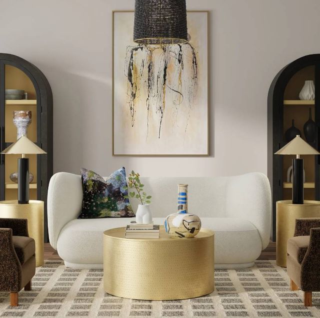 Harp & Finial® Ansley Black Table Lamp-1