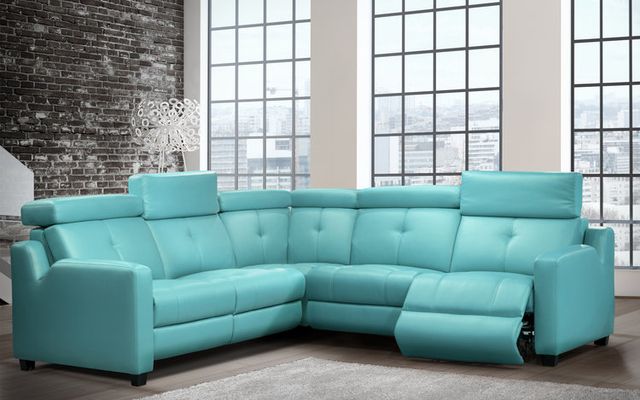 Bugatti Design Veto 3-Piece Electric Reclining Sectional-0