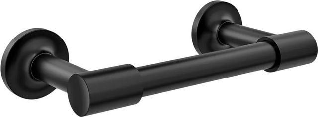 KOHLER® Purist® Matte Black Pivoting Toilet Paper Holder-0