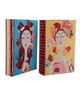A & B Home 4-Piece Blue/Green/Red/Yellow Book Box Set-1