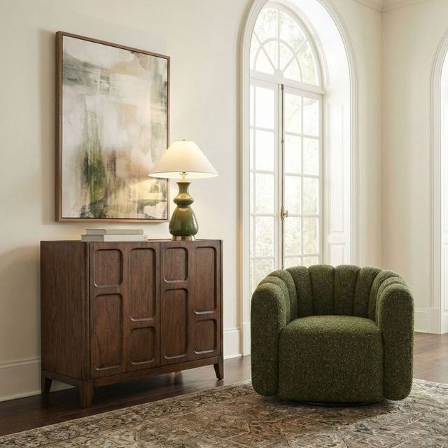 Uttermost® On The Block Dark Walnut 2-Door Cabinet-2