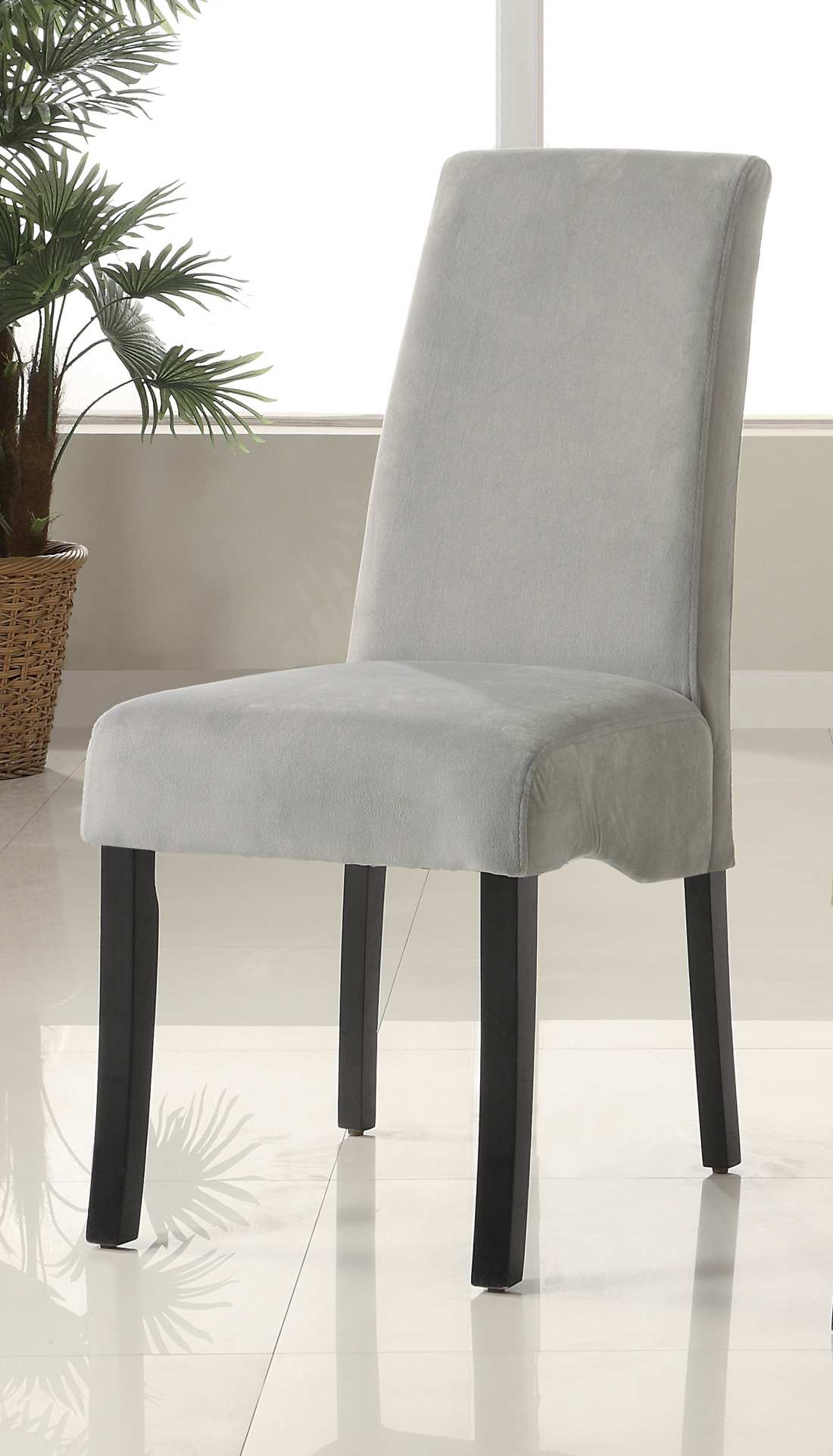 Coaster Stanton 2-Piece Grey Upholstered Side Chairs - Thumbnail 5