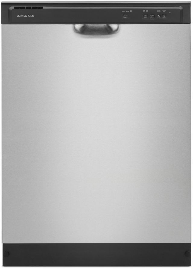 Lave-vaisselle encastré à commandes frontales de 24 po Amana® - Acier inoxydable