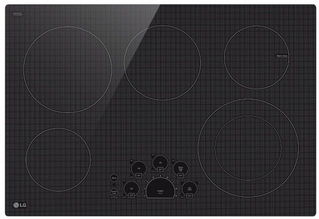 LG 30” Black Ceramic Electric Cooktop-0