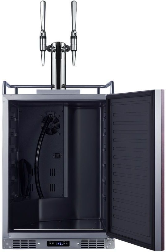 Summit® 24" Panel Ready Built In Kegerator-2