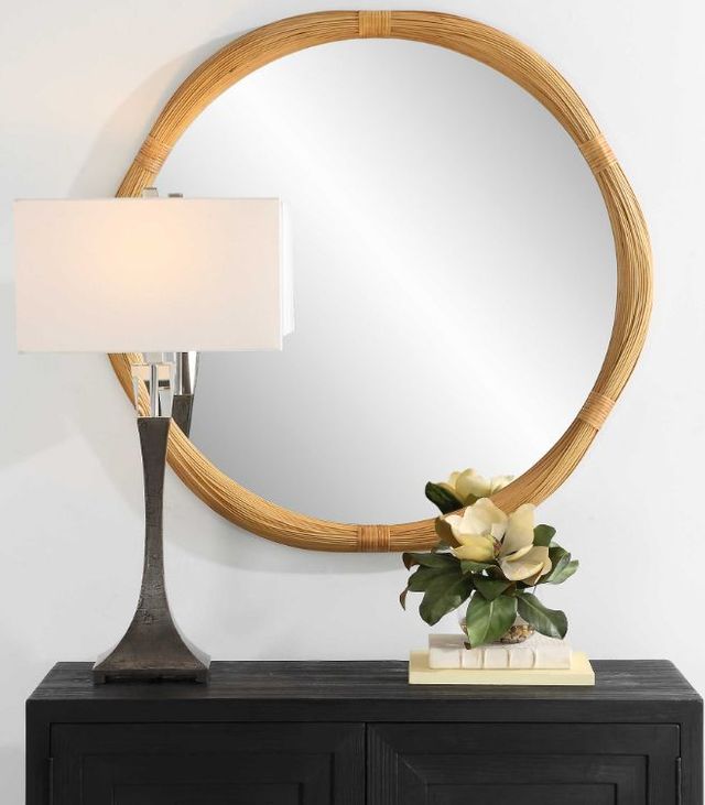 Uttermost® Salina Natural Round Mirror-1