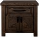 International Furniture Direct Dutton Brown Nightstand-2
