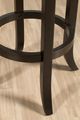 HH2 Home Brantley Deep Brown/Antique Bronze Swivel Bar Stool-4
