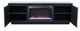 Legends Home Stardust Seal Skin Black Fireplace Console-4