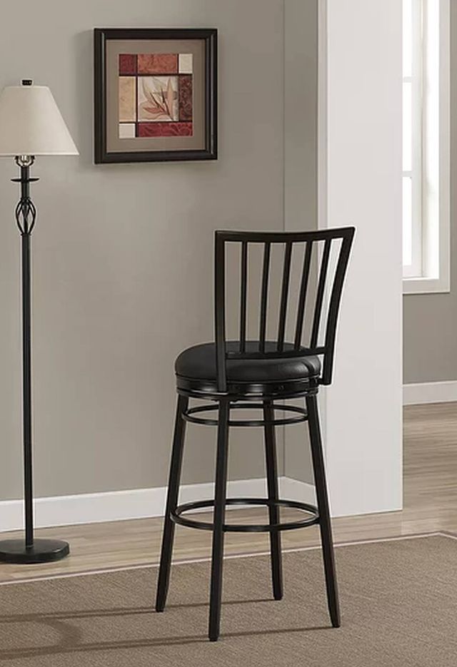 American Heritage Billiards Easton Black Counter Stool-2