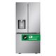 LG 33 in. 24.5 Cu. Ft. PrintProof™ Stainless Steel French Door Refrigerator-1