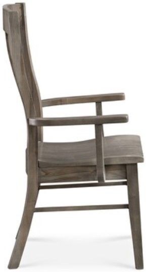 Bassett® Furniture Customizable BenchMade Barnes Dining Arm Chair-1