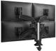 Chief® Kontour™ KX Series Black Quad Monitor Arm Column Desk Mount-0