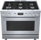 Bosch® 800 Series 36" Stainless Steel Pro Style Gas Range-2