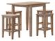 Jofran Inc. Eastern Tides 5-Piece ET Brushed Bisque Counter Dining Set-0