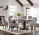 Coaster® Phelps 7-Piece Antique Noir/Gray Dining Set-1