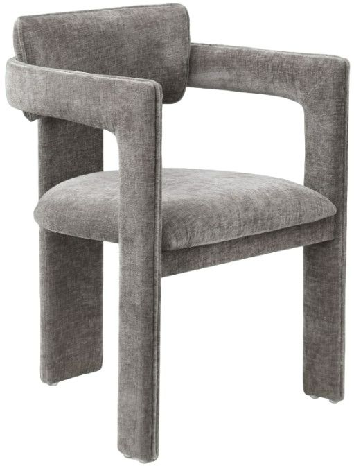 Meridian Furniture Brenda Gray Upholstered Dining Chair-0