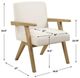 Uttermost® Blakely Oak/Snow Dining Arm Chair-2