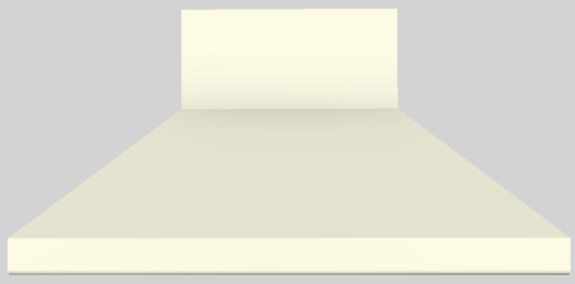 Vent-A-Hood® 60" Biscuit Wall Mounted Range Hood-0