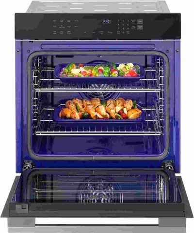 LG 24 Black Single Electric Wall Oven