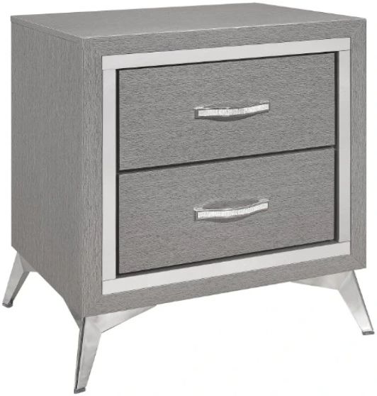 New Classic® Home Furnishings Huxley Gray Nightstand-0