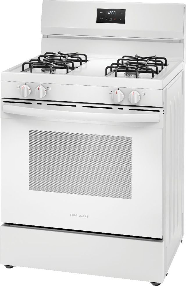 Frigidaire® 30" White Freestanding Gas Range-1