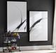 Crestview Collection Ramsey White 2-Piece Wall Art Set-1