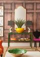 Chelsea House Hope Black/Multicolor Glaze Table Lamp-2