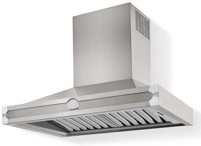 La Cornue Cornufe 90 Albertine 36" Stainless Steel Wall Mounted Chimney Hood-1