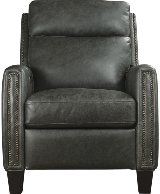 Hooker® Furniture Jacklyn Jala Gray Power Recliner with Pop-Up Headrest-2