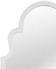 Bassett Mirror Myrna White Lacquer Wall Mirror-2