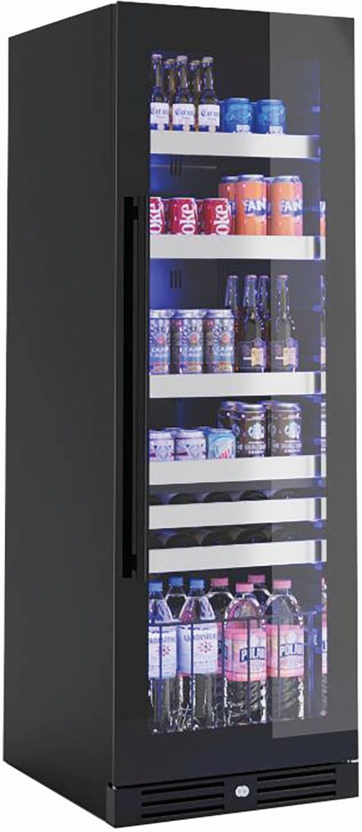 XO 24" Black Built In Beverage Center