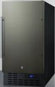 Summit® 2.7 Cu. Ft. Black Stainless Steel Built In All Freezer-1