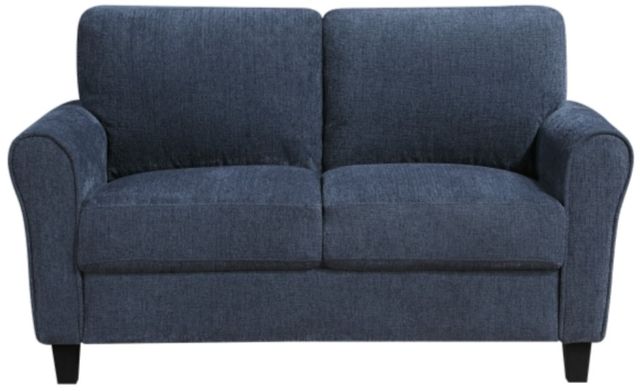 Homelegance® Ellery Blue Loveseat-2