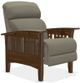 La-Z-Boy® Eldorado Teak High Leg Recliner-1