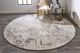 Feizy Asher Gray/Natural 8' x 8' Round Rug-1