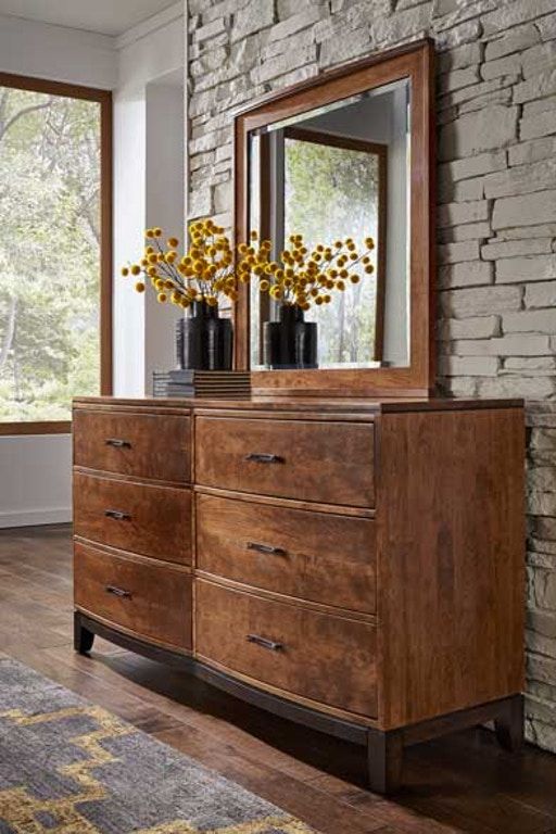 Urban Collections By Yutzy Woodworking Trieste Retreat Cherry Dresser-2